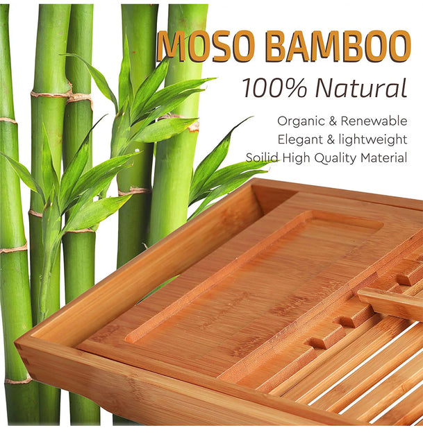 Bamboo Bathtub Rack – MiSoNatural